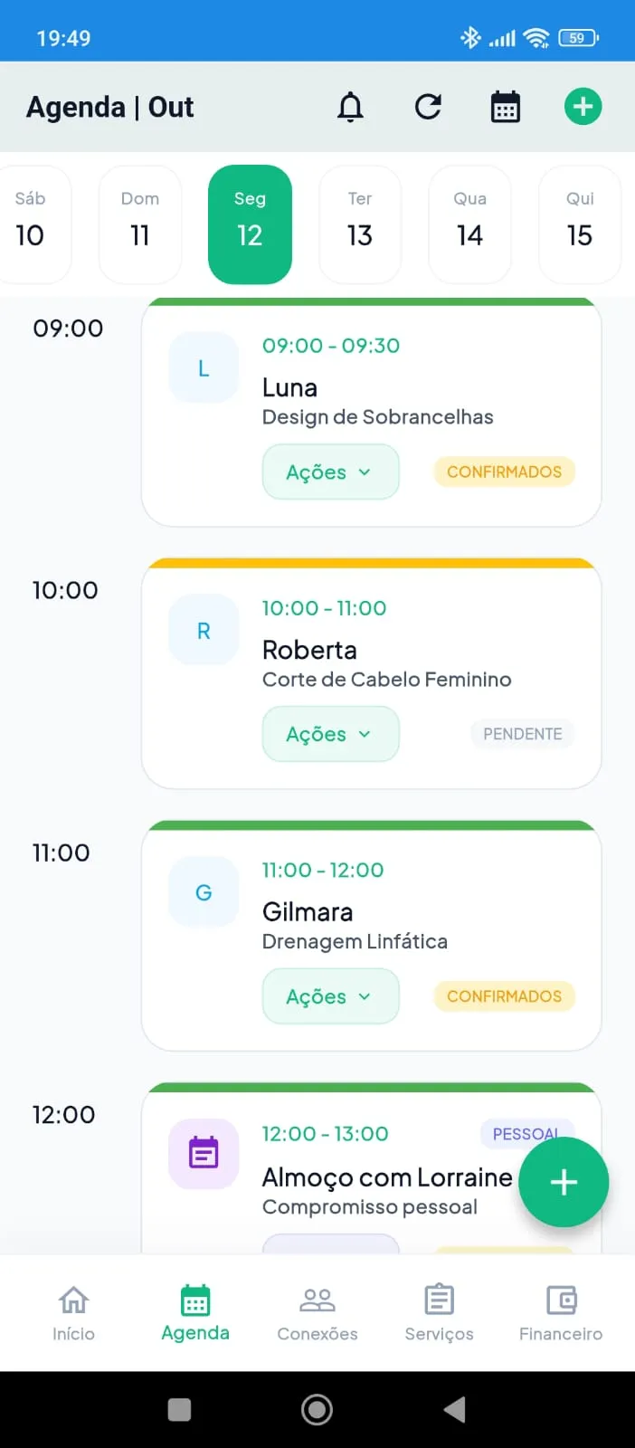 Agenda Inteligente - TimeCare Lite